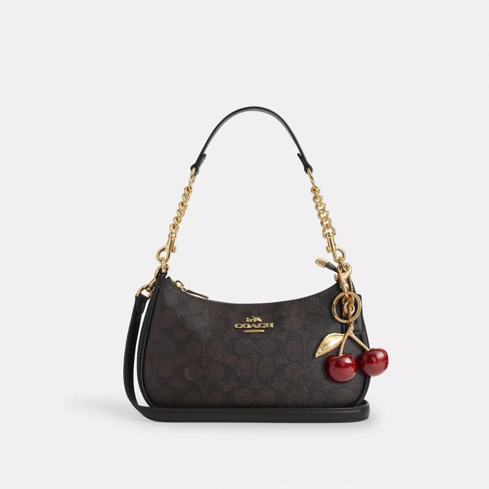 Bolsos de hombro Teri en Signature Canvas