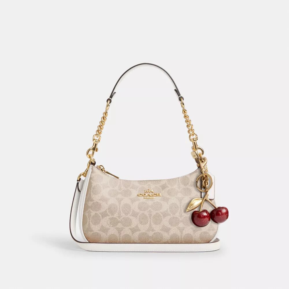Bolsos de hombro Teri en Signature Canvas