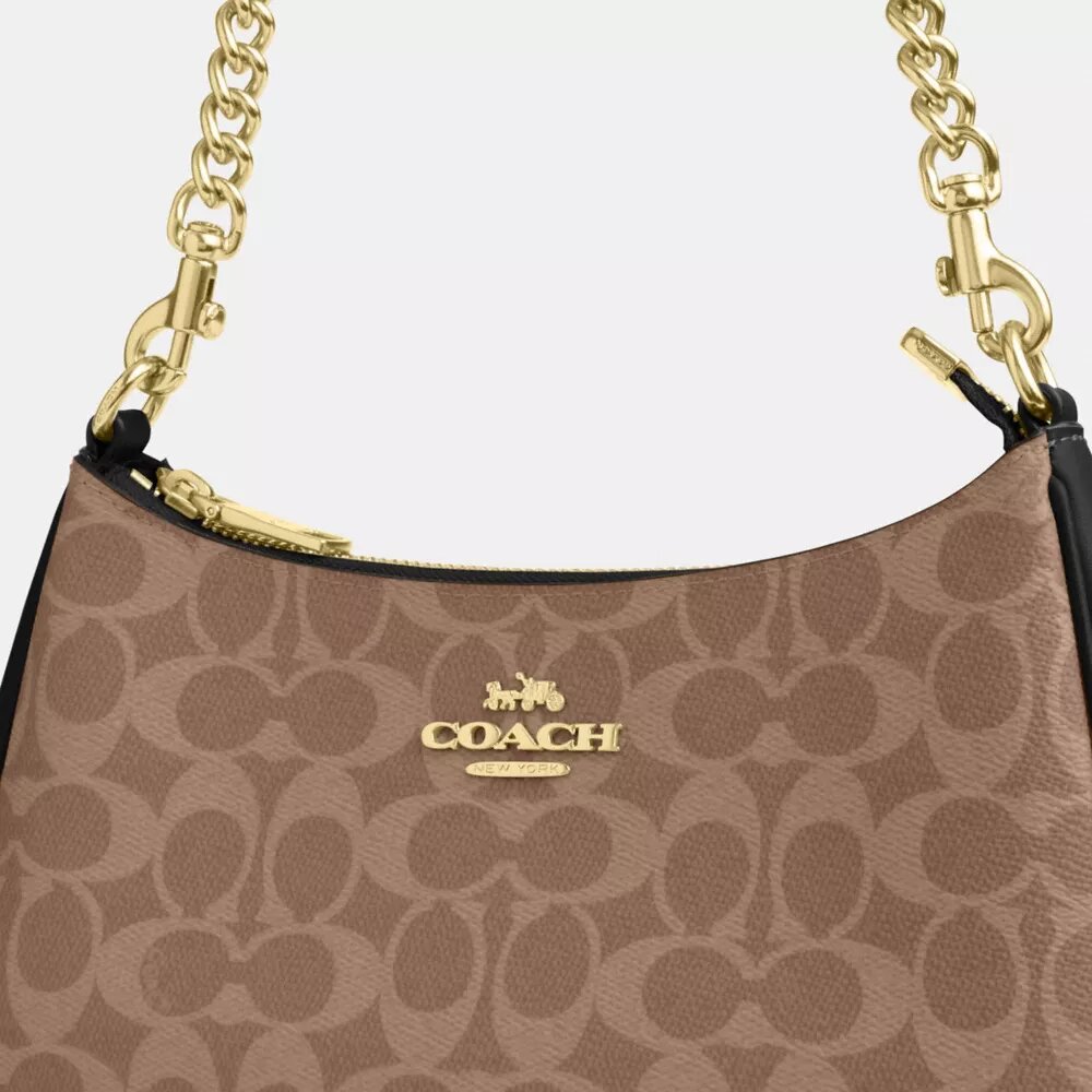 Bolsos de hombro Teri en Signature Canvas