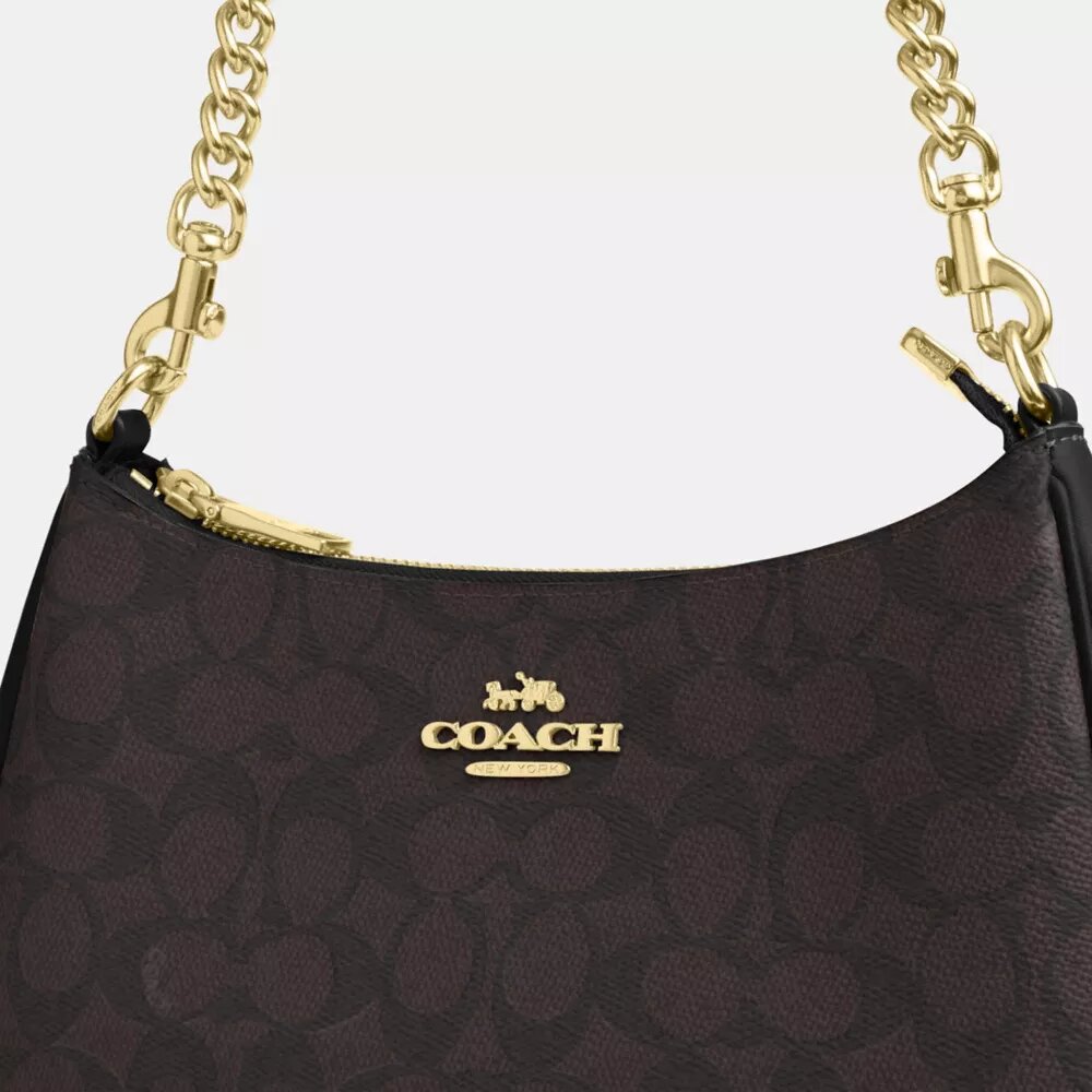 Bolsos de hombro Teri en Signature Canvas