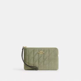 Bolsos de pulsera con cremallera en la esquina y acolchado