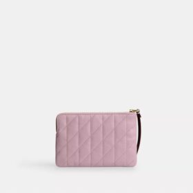 Bolsos de pulsera con cremallera en la esquina y acolchado