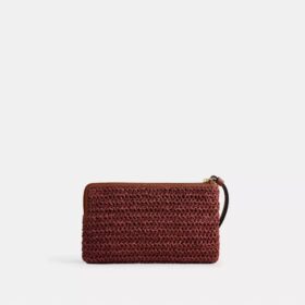 Bolsos de pulsera grandes con cremallera en la esquina
