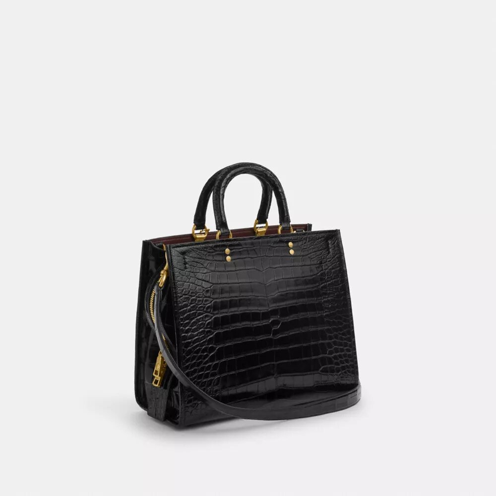 Bolsos Rogue en piel de cocodrilo