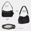 Bolsos Swinger 20 con cadena en jacquard Crystal Signature