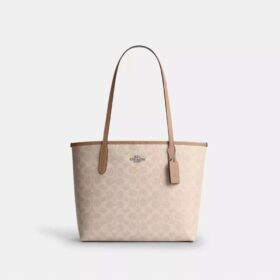 Bolsos Tote City mediano en Signature Canvas