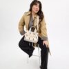 Bolsos Tote Disney X Coach Cargo 26 con Mickey Mouse en lona de algodón regenerativo