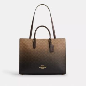 Bolsos Tote Maggie en Signature Canvas con efecto degradado