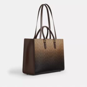 Bolsos Tote Maggie en Signature Canvas con efecto degradado