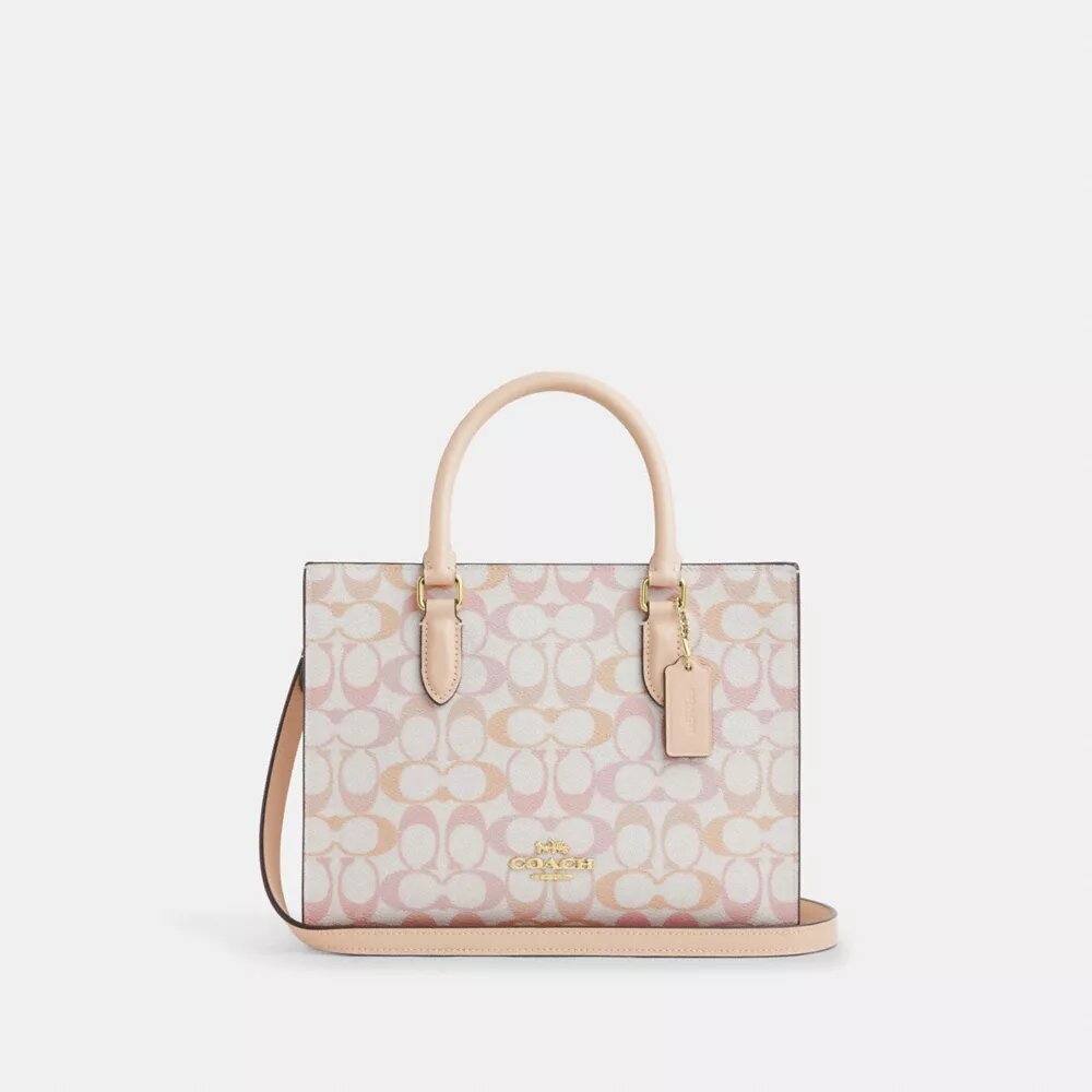 Bolsos Tote pequeño Maggie en Signature Canvas