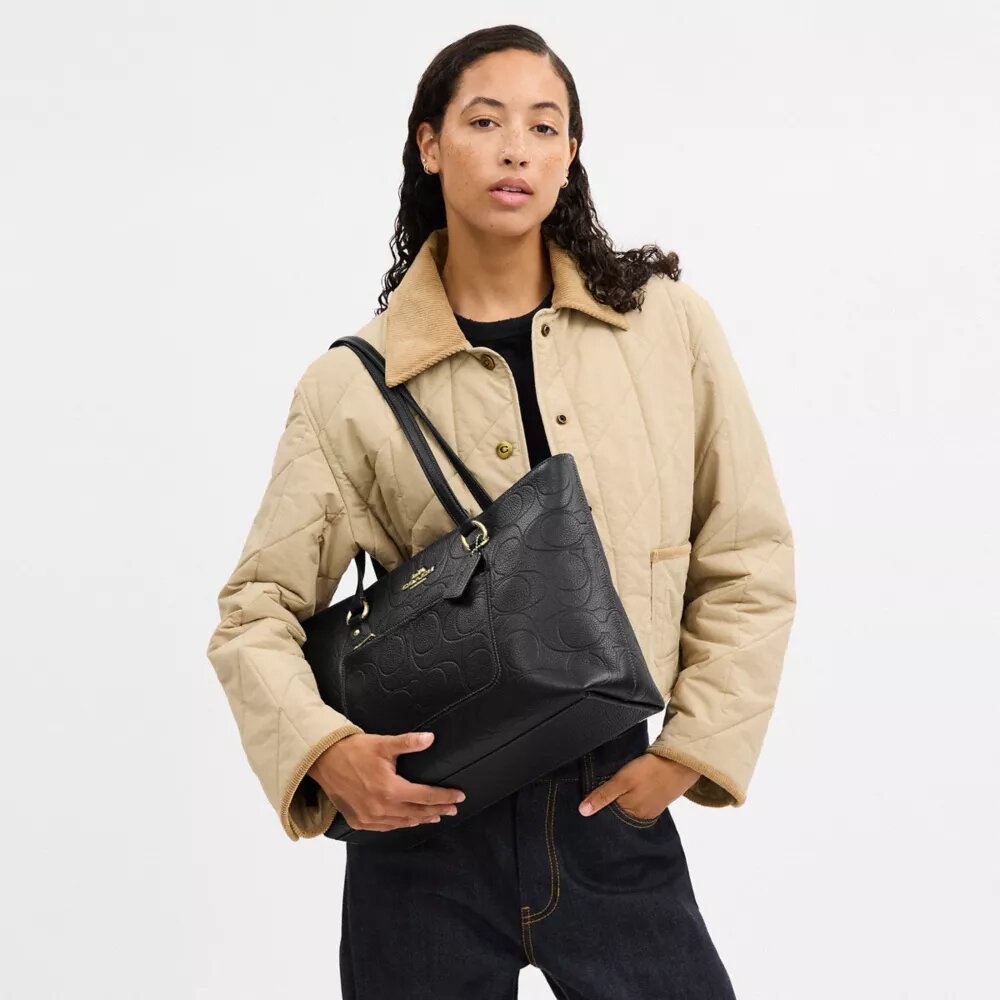 Bolsos Tote «Station» en cuero exclusivo