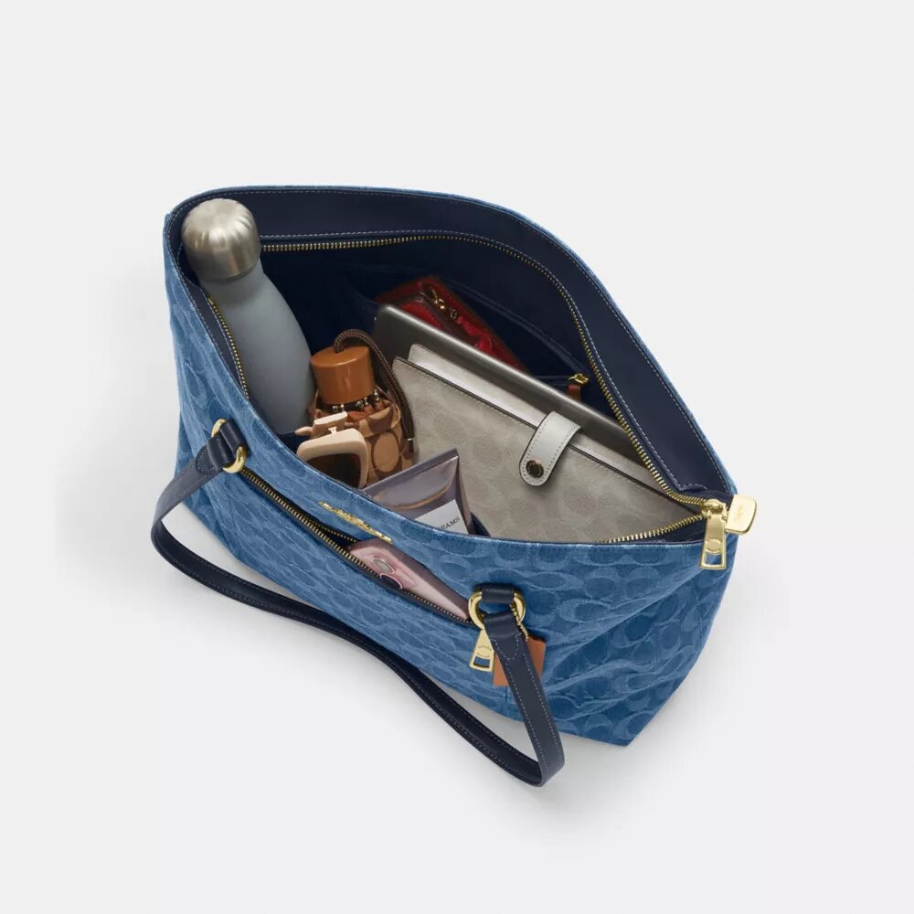 Bolsos Tote Station en denim exclusivo