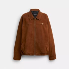 Bomber de gamuza oversize Heritage C
