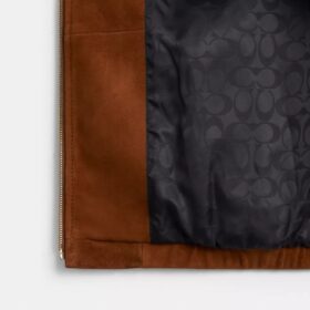 Bomber de gamuza oversize Heritage C