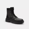 Botas militares con jacquard exclusivo