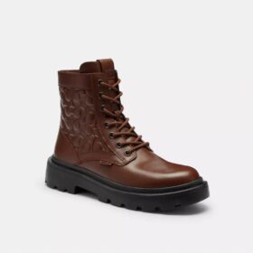Botas militares en cuero exclusivo