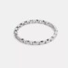 Brazalete con bisagra y cadena emblemática