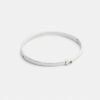 Brazalete delgado con bisagra característico