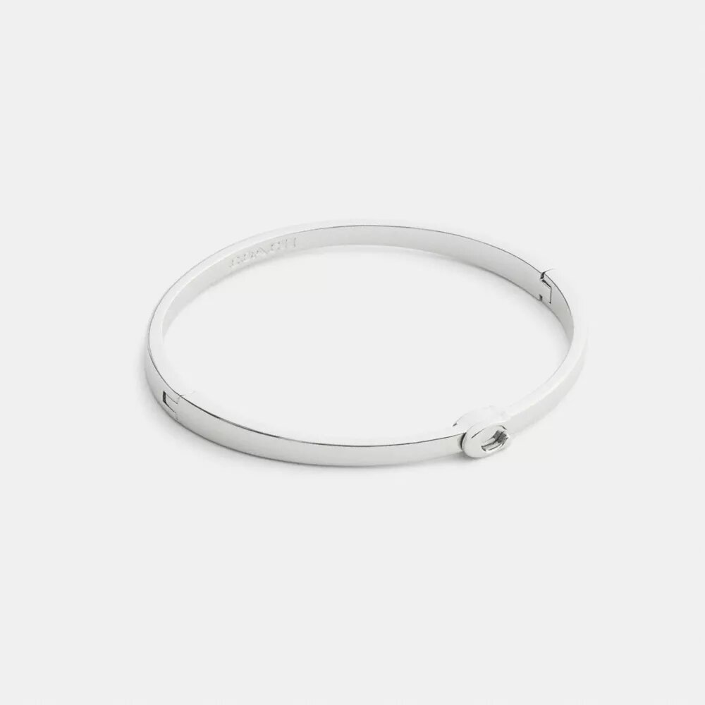 Brazalete delgado con bisagra característico