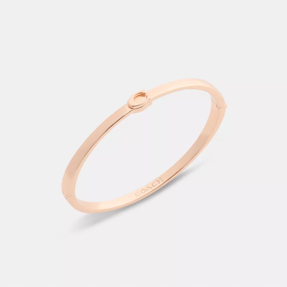 Brazalete delgado con bisagra característico