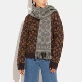 Bufanda reversible de cachemira exclusiva