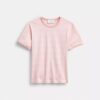 Camiseta con cuello redondo exclusiva de algodón orgánico