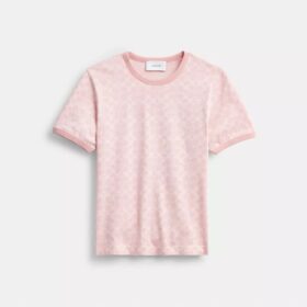 Camiseta con cuello redondo exclusiva de algodón orgánico