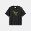 Camiseta de corte holgado Rexy de algodón orgánico