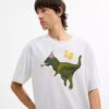 Camiseta holgada «10.º cumpleaños de Rexy» en algodón orgánico