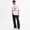 Camiseta holgada con diseño de pretzel en algodón orgánico