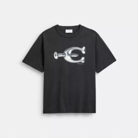 Camiseta holgada de algodón orgánico de la marca Hardware
