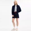 Cardigan con cremallera frontal