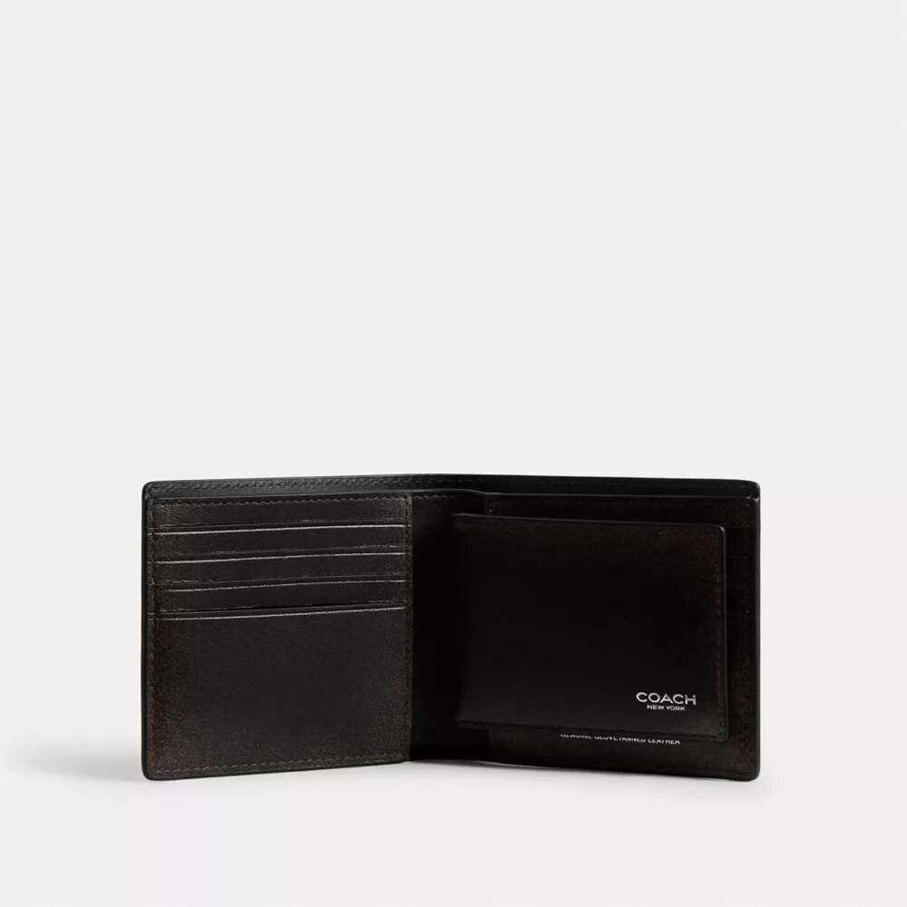 Cartera 3 en 1 en cuero desgastado