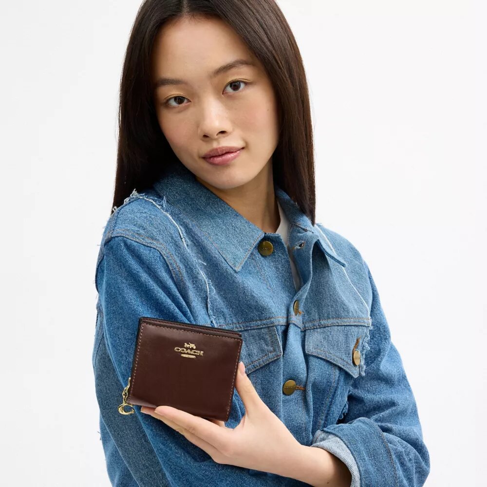 Cartera con broche y dije