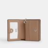 Cartera con cierre a presión en Signature Canvas arcoíris