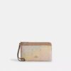 Cartera con doble cremallera en Signature Canvas