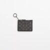 Cartera de identificación Mini Skinny restaurada en jacquard textil exclusivo