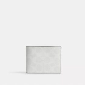 Cartera delgada de Signature Canvas