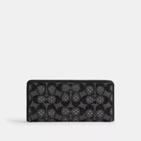 Cartera delgada Essential en jacquard Crystal Signature