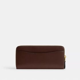 Cartera delgada tipo acordeón con cremallera Essential