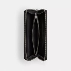 Cartera delgada tipo acordeón con cremallera Essential