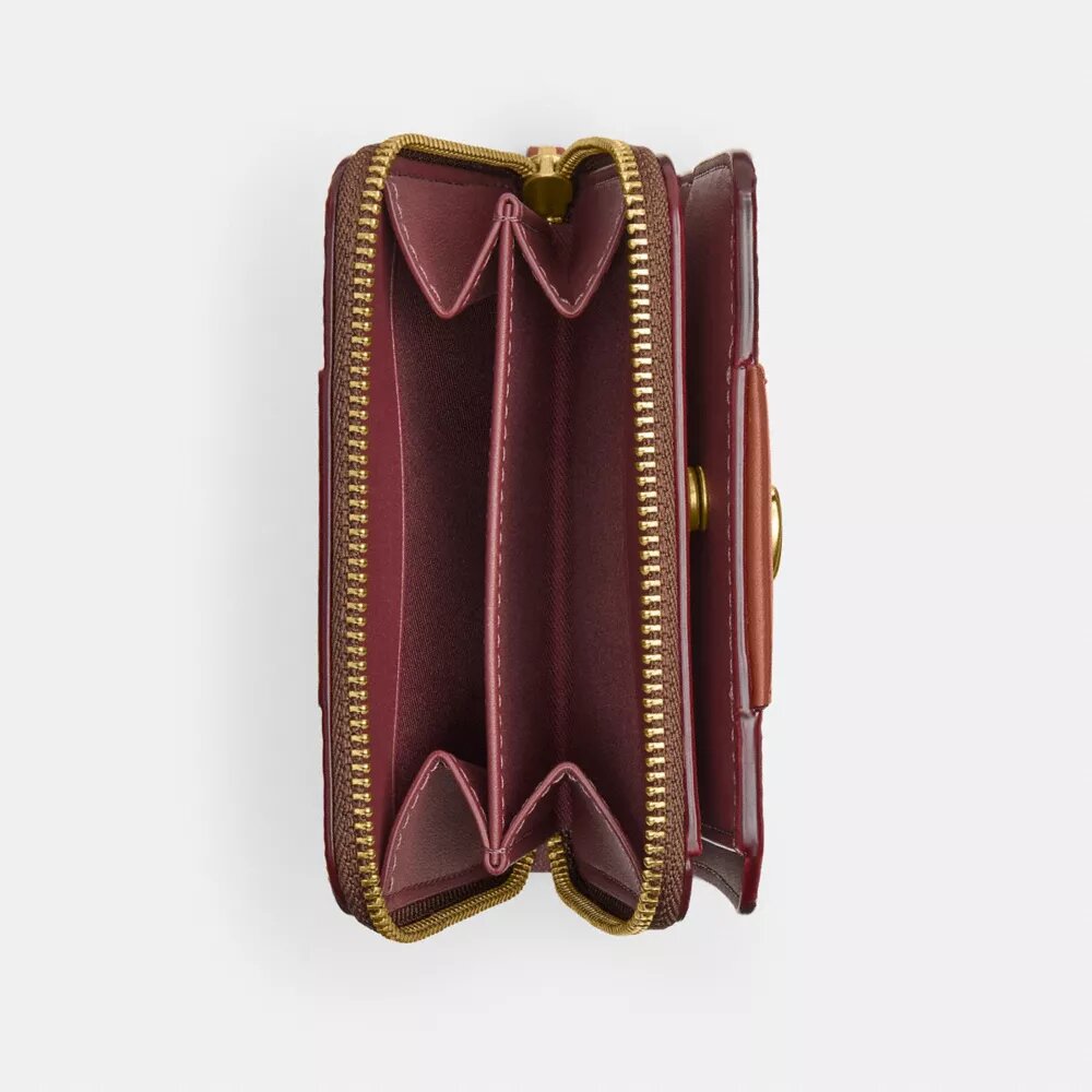 Cartera Essential en lona con bloques de color Signature Canvas