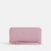 Cartera larga con cremallera envolvente