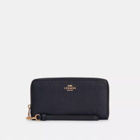 Cartera larga con cremallera envolvente