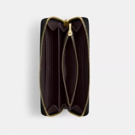 Cartera larga con cremallera envolvente