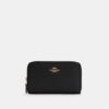 Cartera mediana con cremallera para identificación
