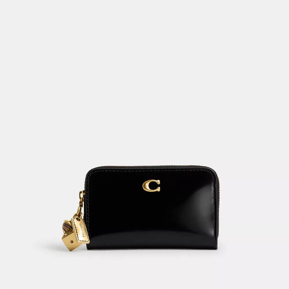 Cartera pequeña Essential con cremallera y Charms