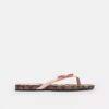 Chanclas con lazo en jacquard exclusivo