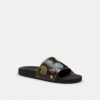 Chanclas sin cordones «Rexy 10.º cumpleaños» con estampado de calcomanías