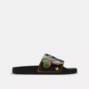 Chanclas sin cordones «Rexy 10.º cumpleaños» con estampado de calcomanías